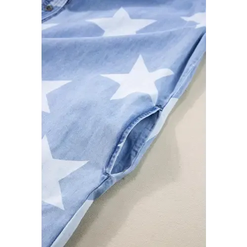 Star Denim Dress