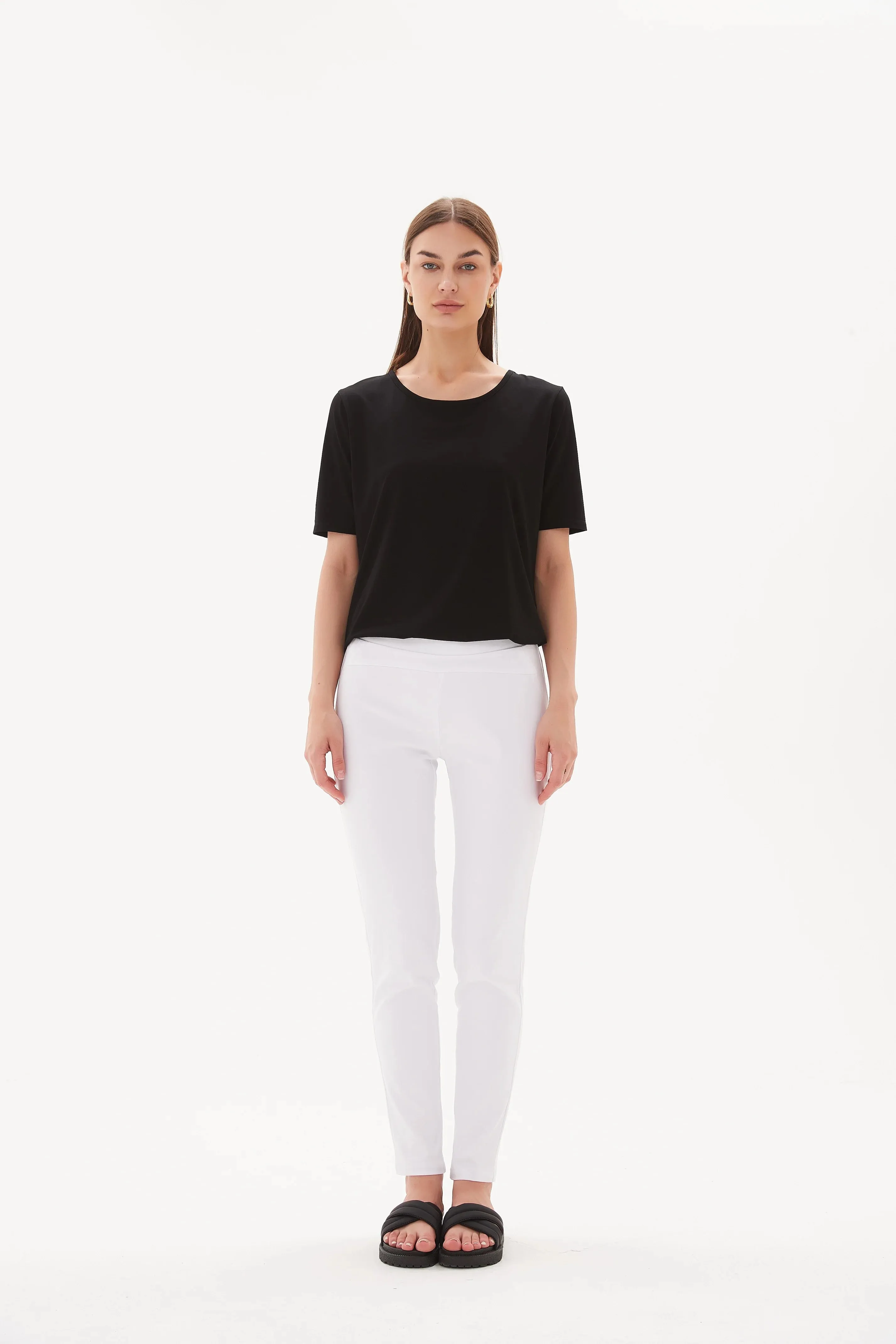Straight Pant White