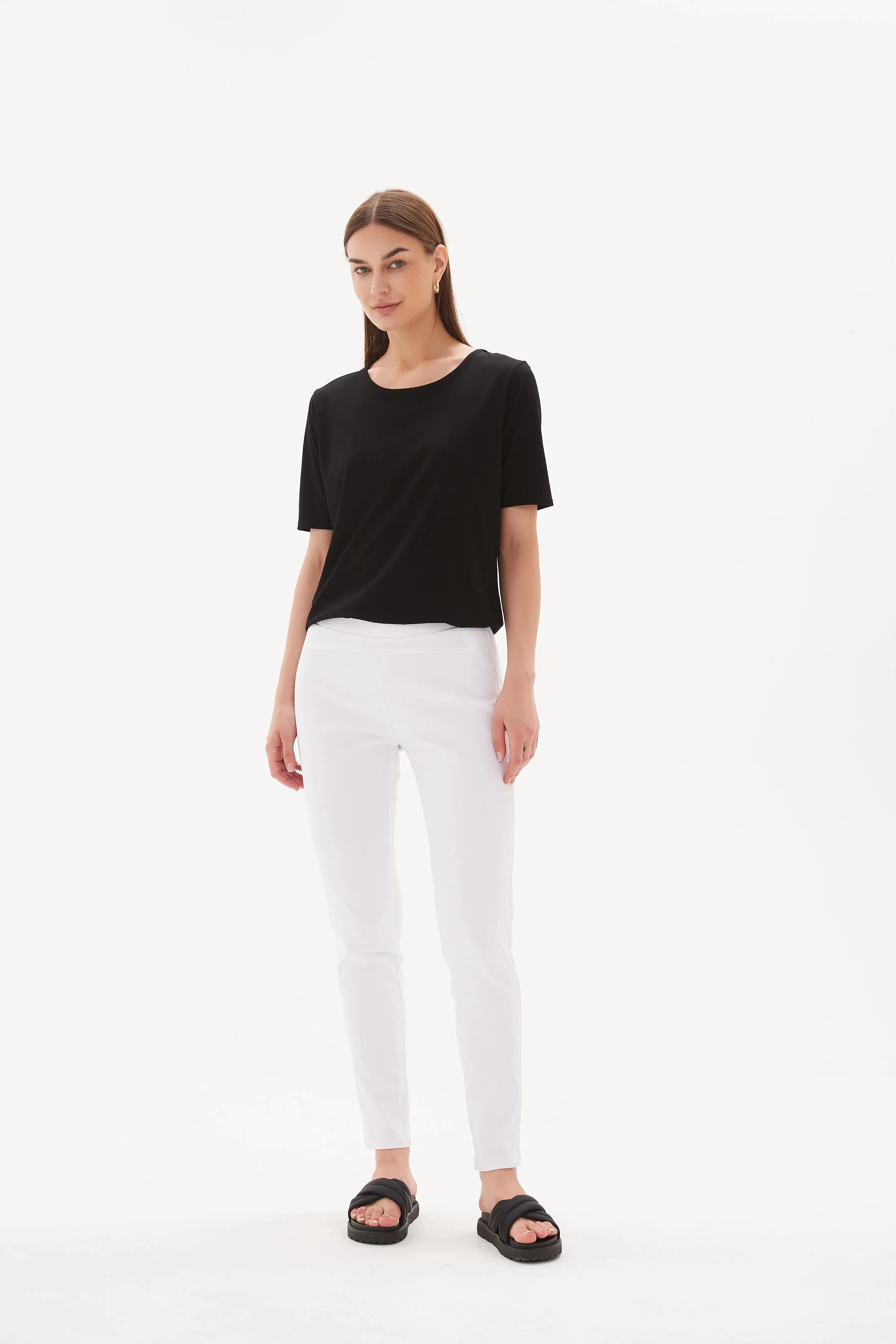 Straight Pant White