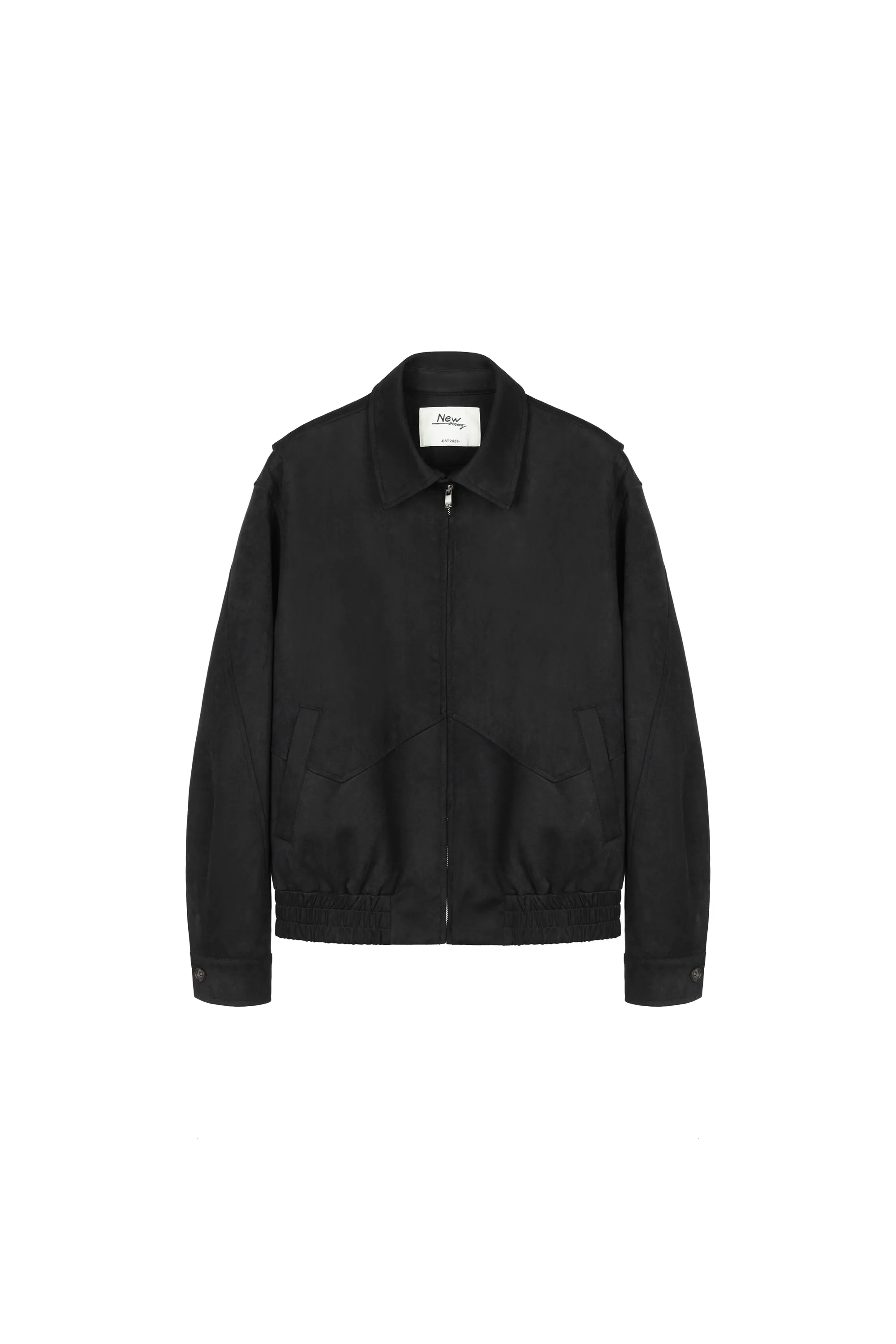 Suede Harrington Jacket