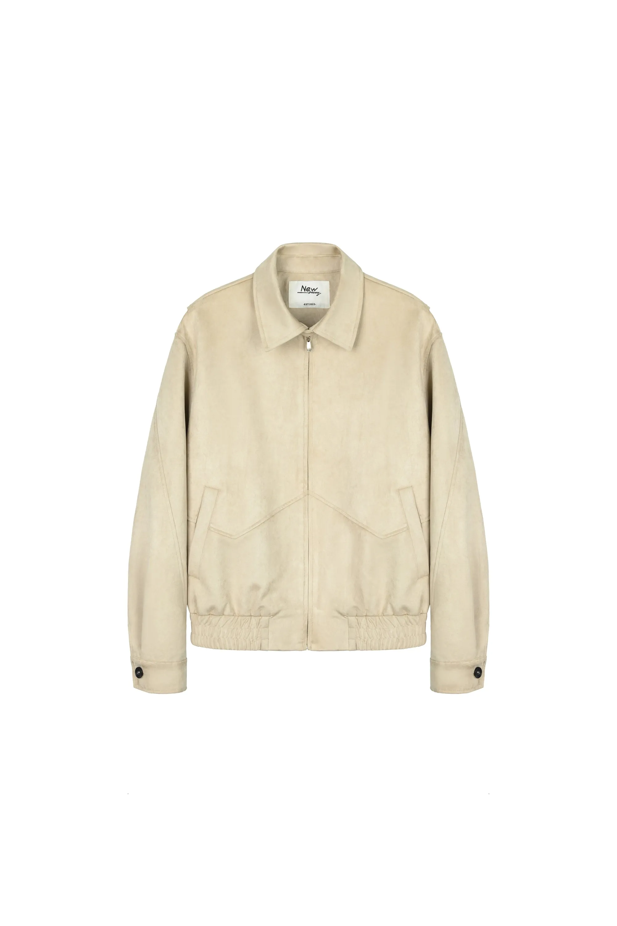 Suede Harrington Jacket