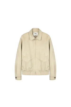 Suede Harrington Jacket