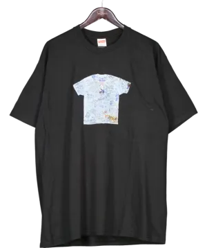 Supreme Black 30th Anniversary First T-shirt UK XL