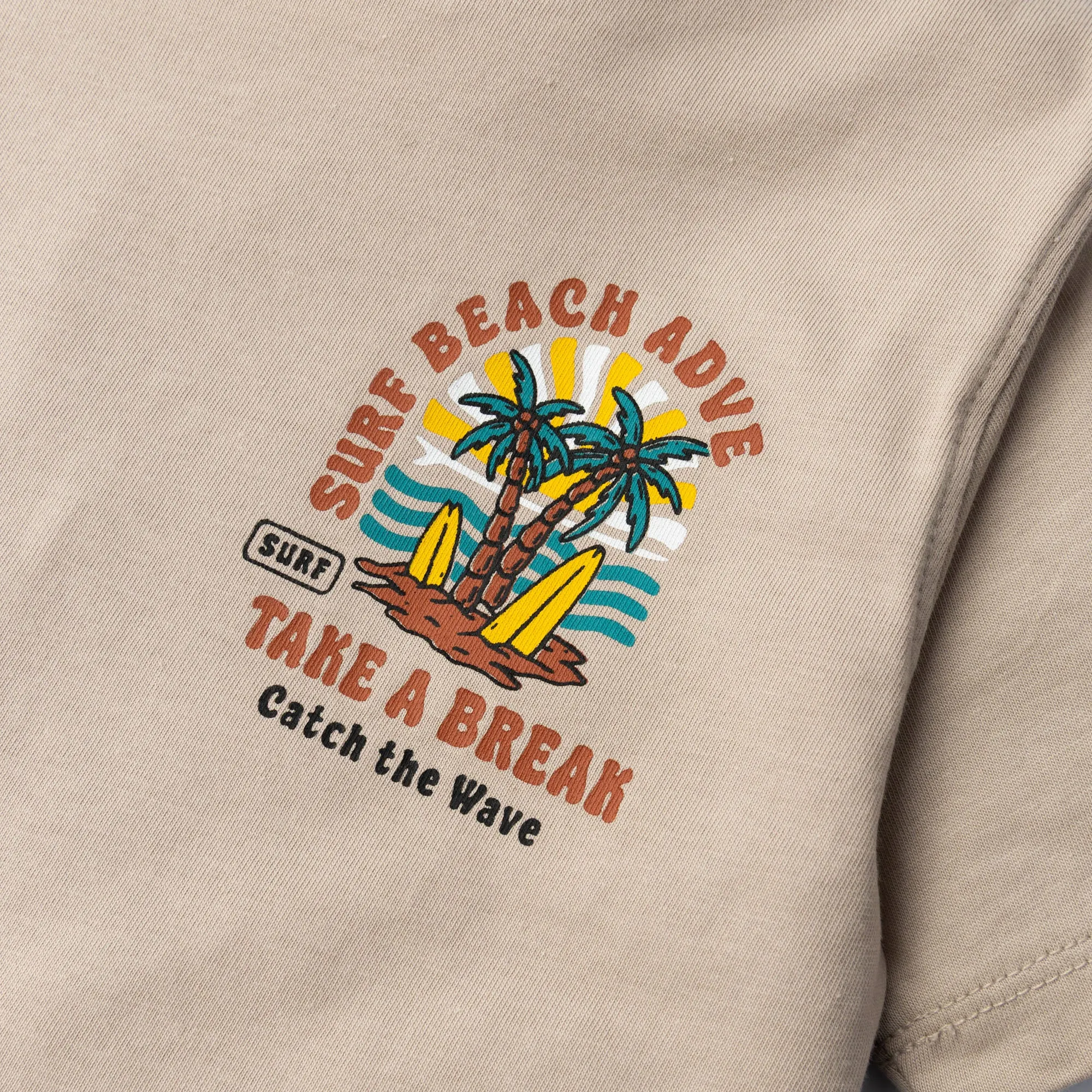 Surf Beach Graphic T-Shirt