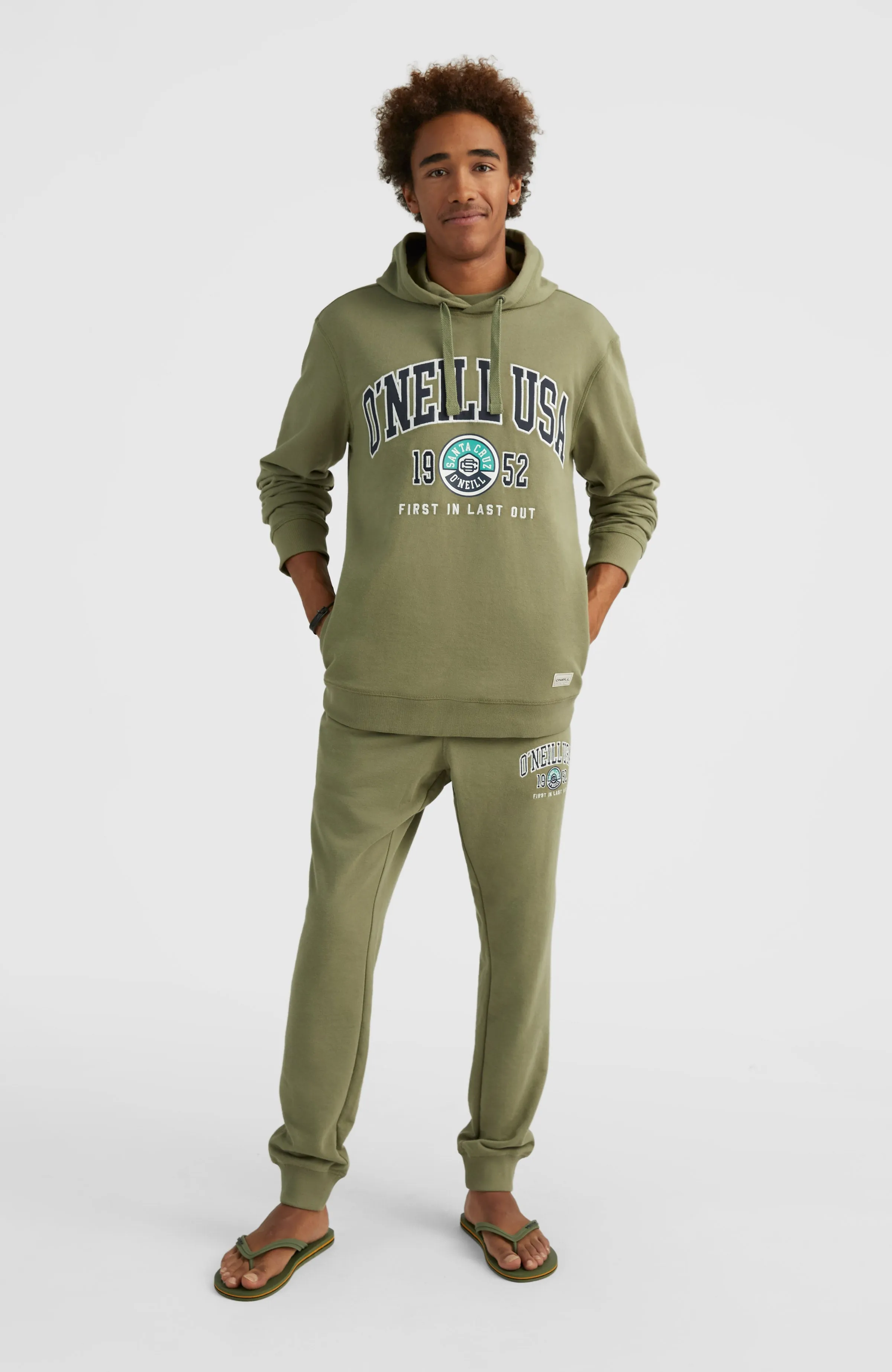 Surf State Jogginghose | Deep Lichen Green