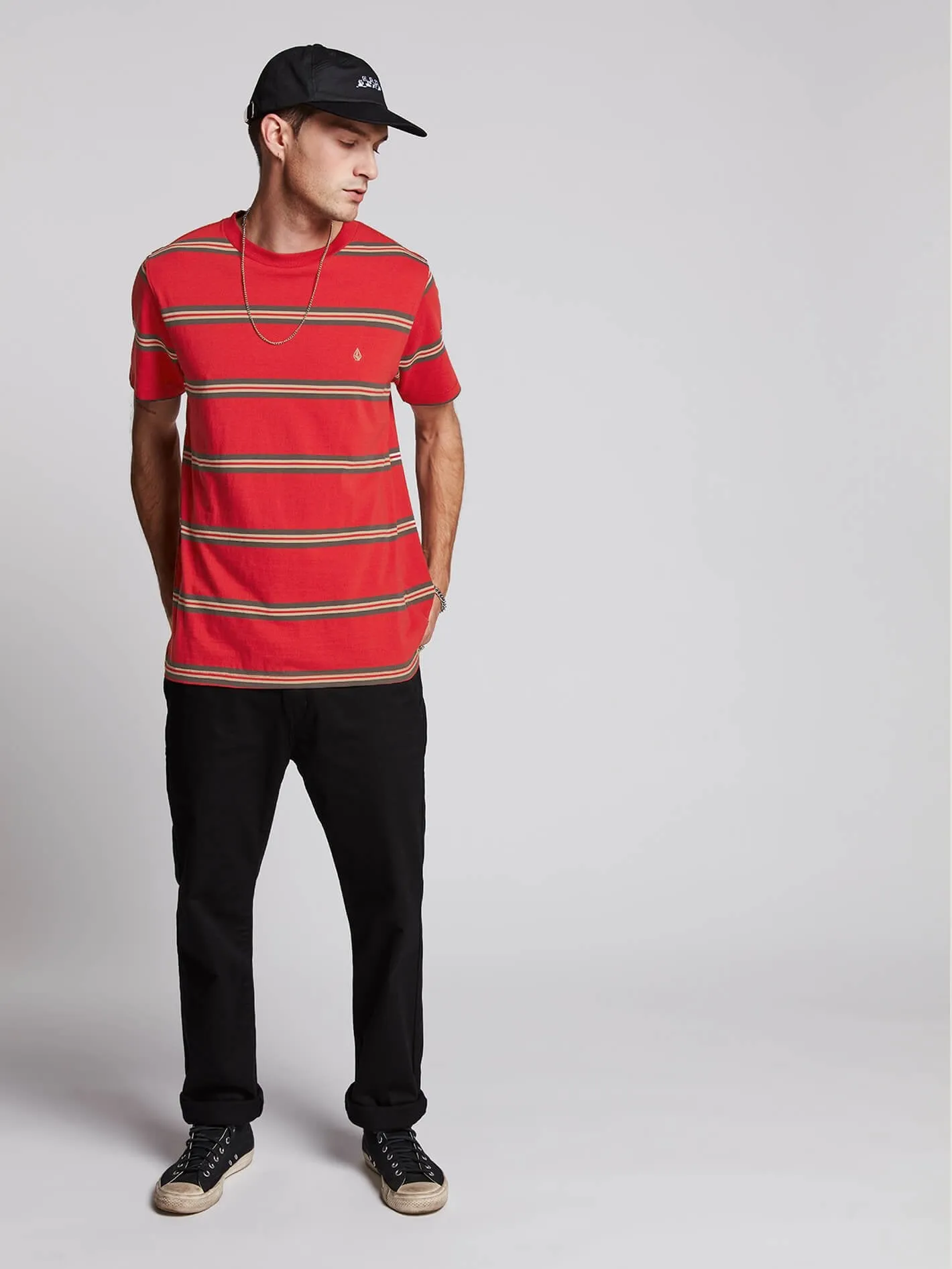 T-shirt Beauville Crew - Burgundy