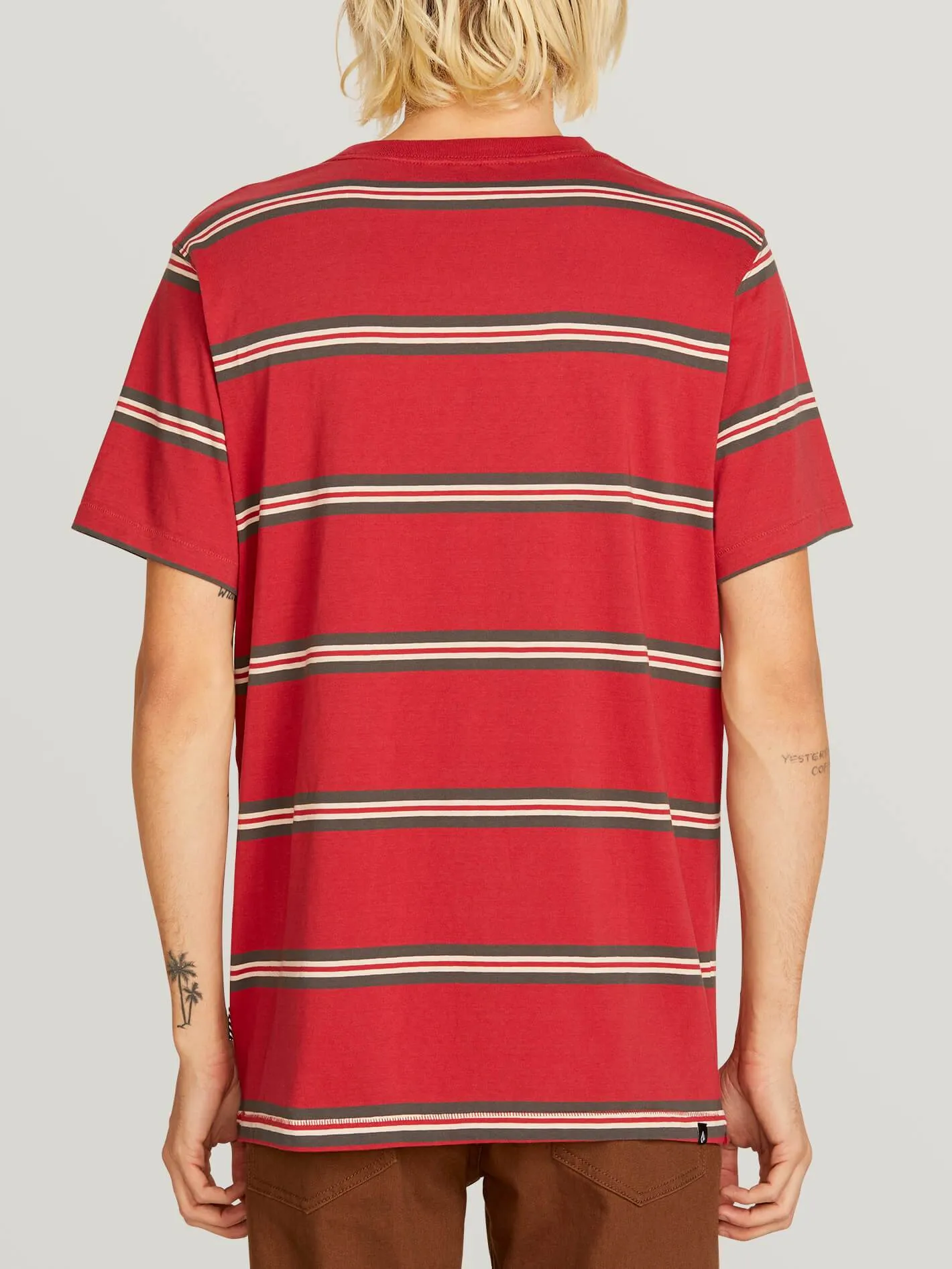 T-shirt Beauville Crew - Burgundy