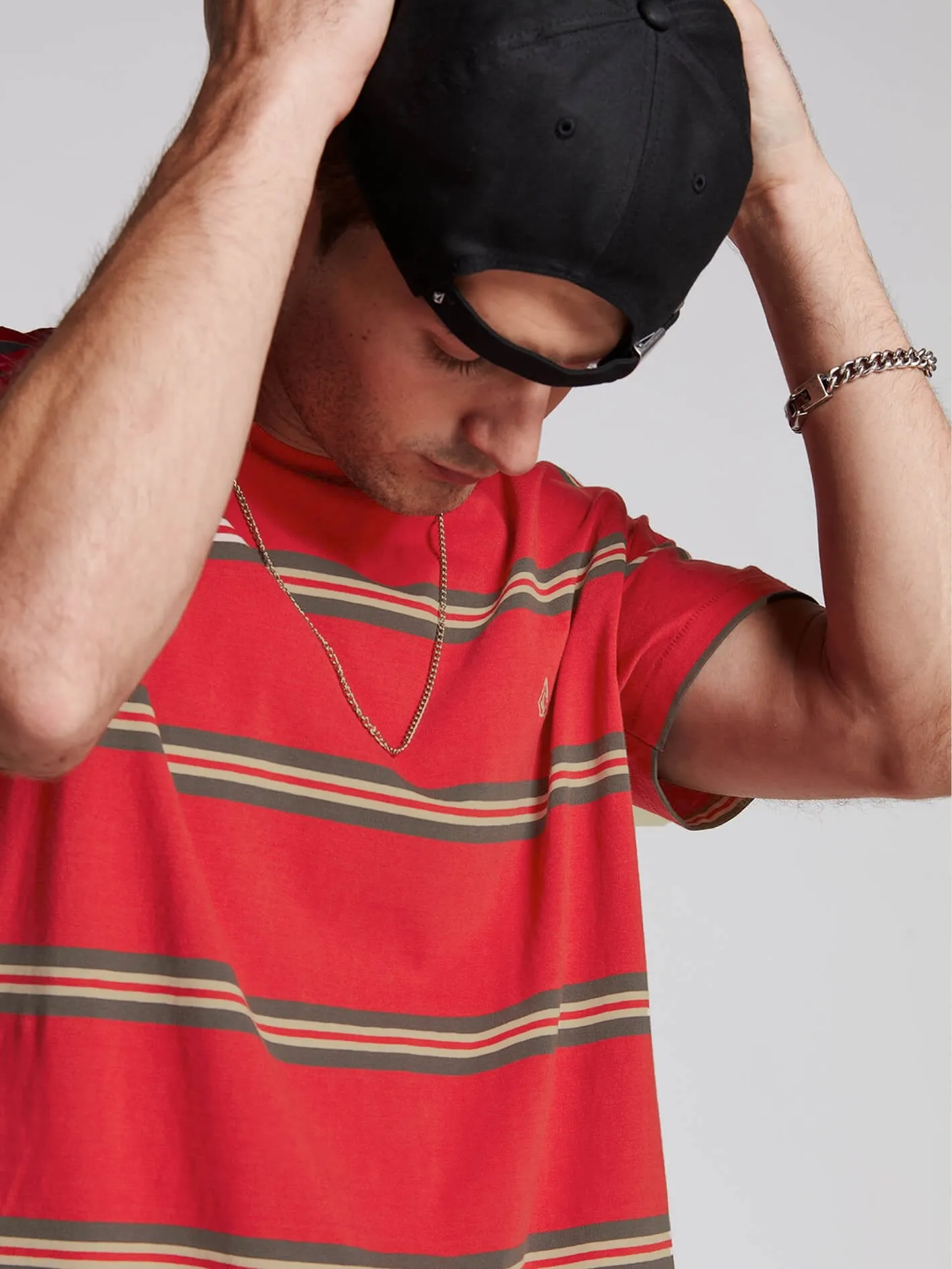 T-shirt Beauville Crew - Burgundy