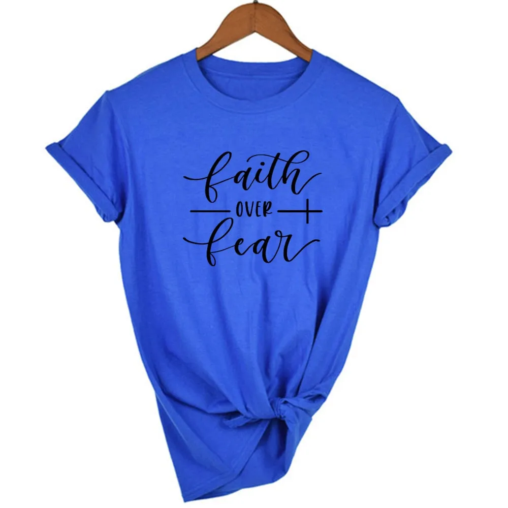 T-shirt blanc col rond vintage femme