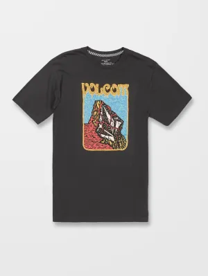 T-shirt Farm to Yarn Submerged - VINTAGE BLACK