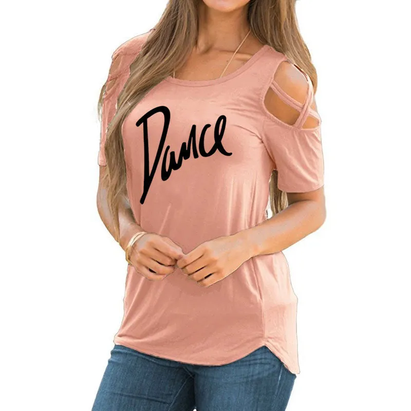 T shirt rétro imprimé vintage femme