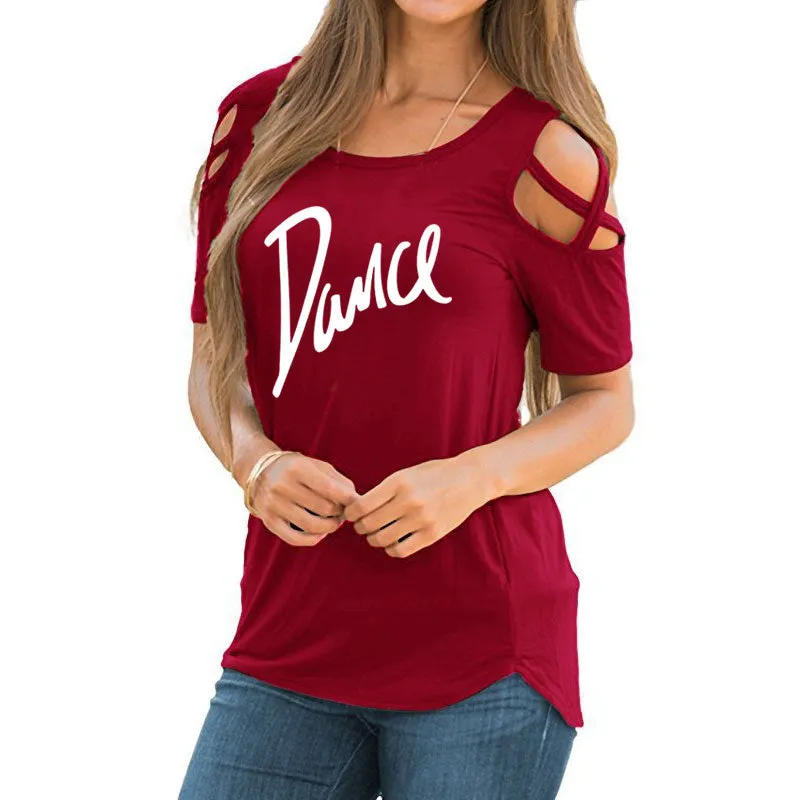 T shirt rétro imprimé vintage femme