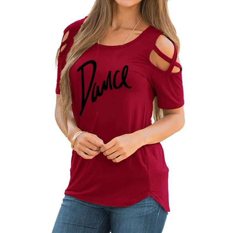 T shirt rétro imprimé vintage femme