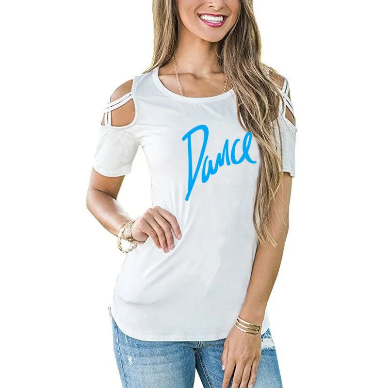 T shirt rétro imprimé vintage femme