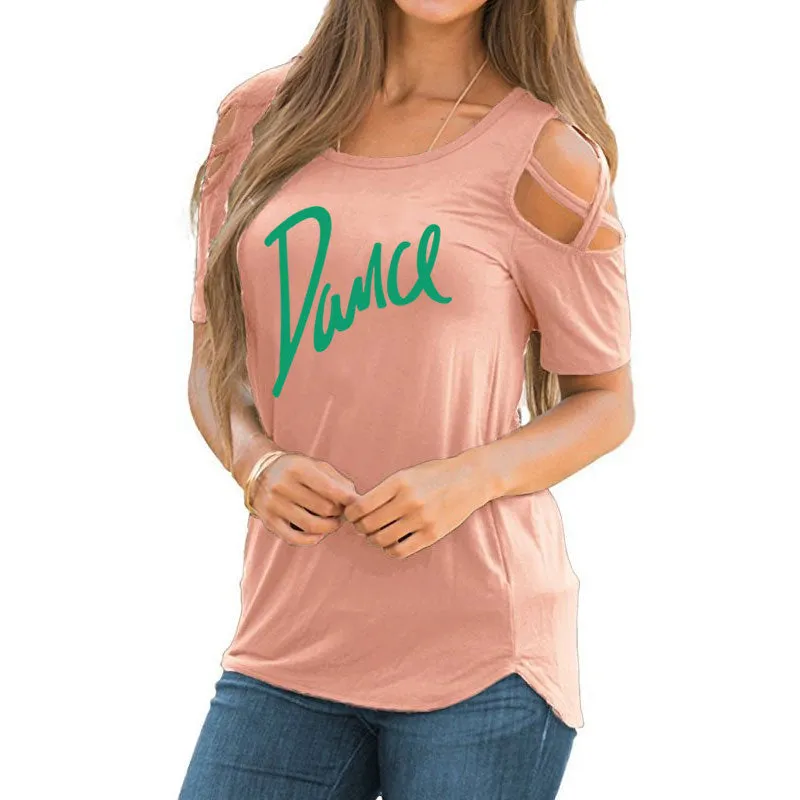 T shirt rétro imprimé vintage femme