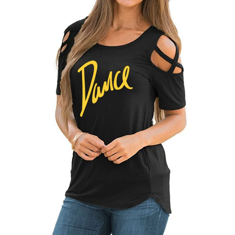 T shirt rétro imprimé vintage femme