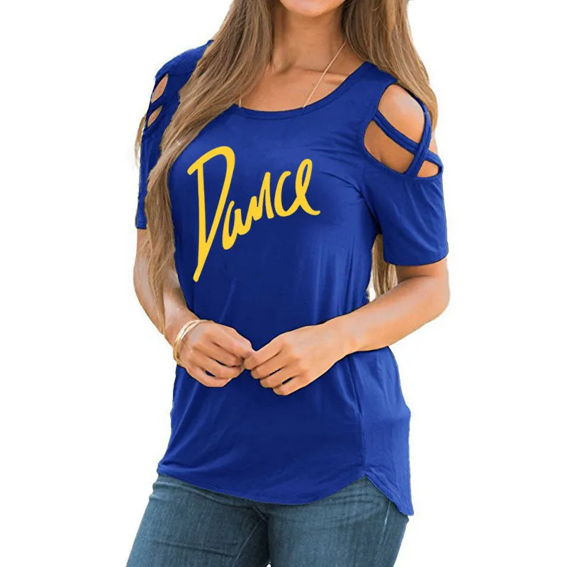T shirt rétro imprimé vintage femme