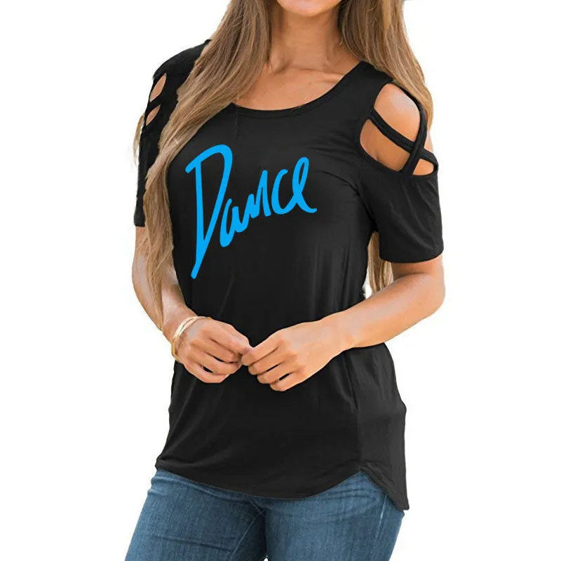 T shirt rétro imprimé vintage femme