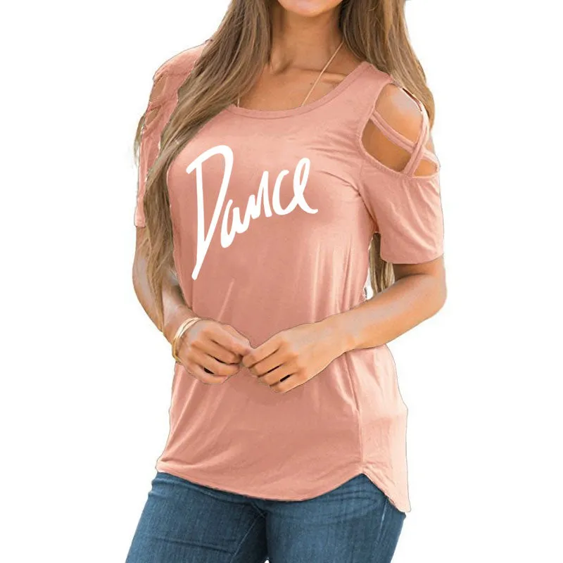 T shirt rétro imprimé vintage femme