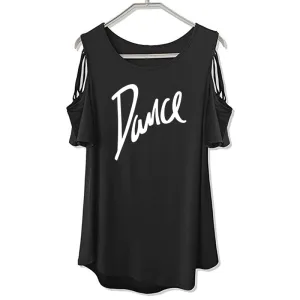 T shirt rétro imprimé vintage femme