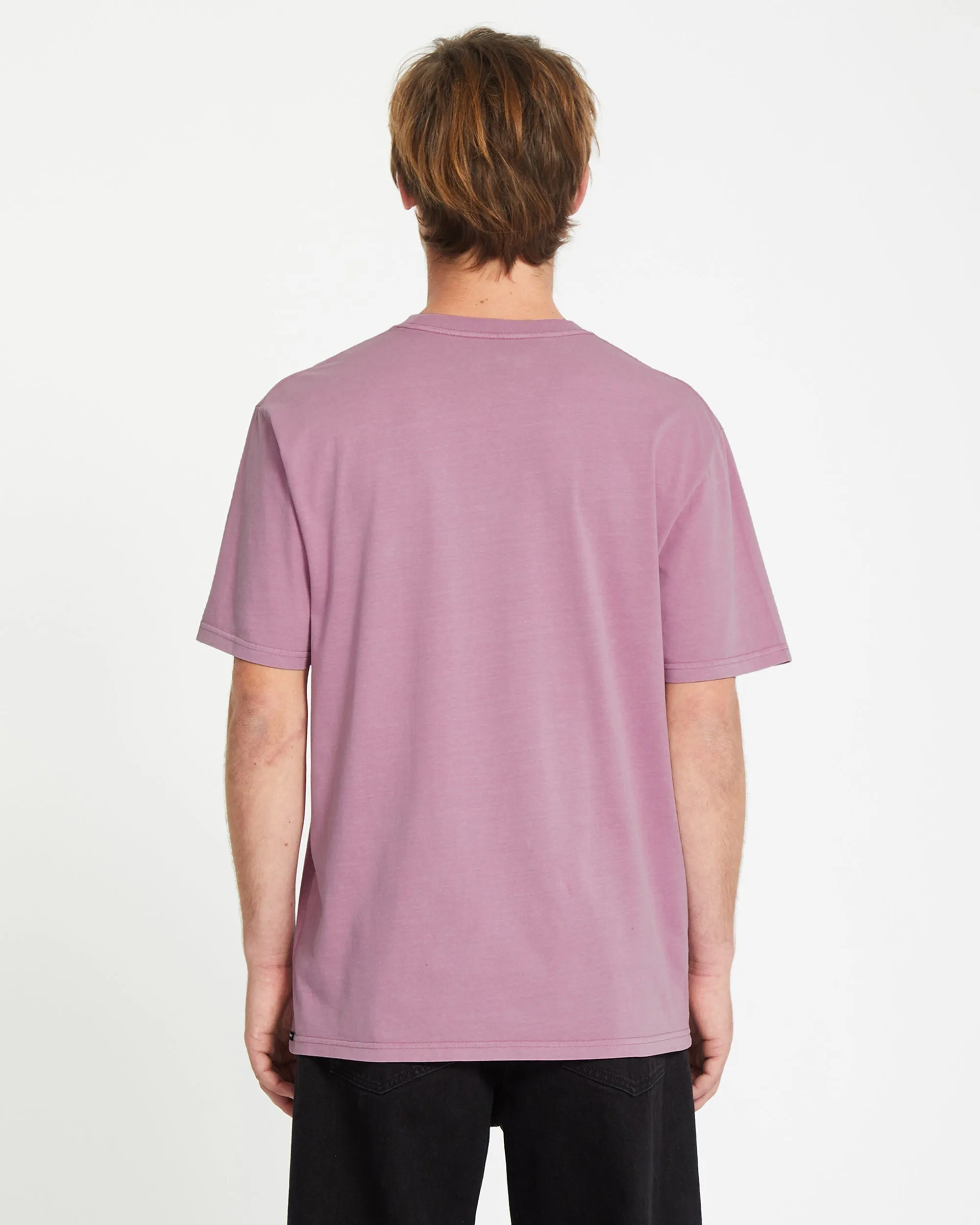 T-shirt Solid Stone - STEEL PURPLE