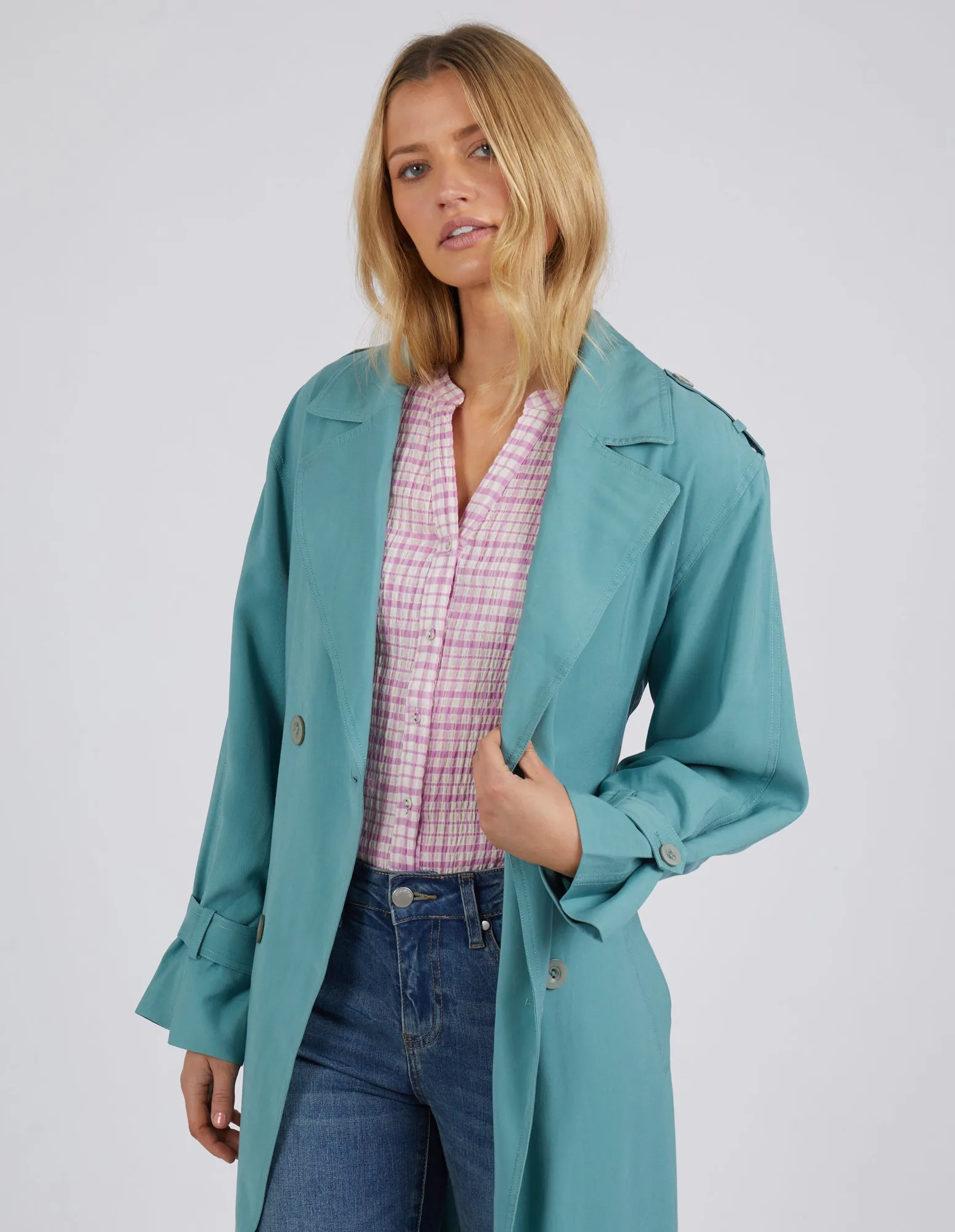 TABITHA TRENCH || FOREST GREEN