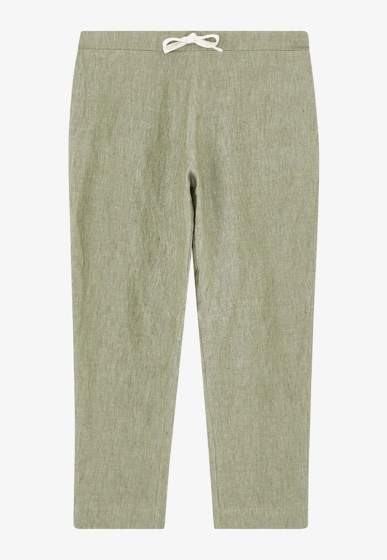 Tapered Linen Pants