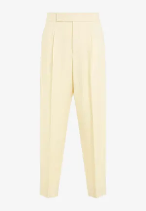 Tapered Wool Pants