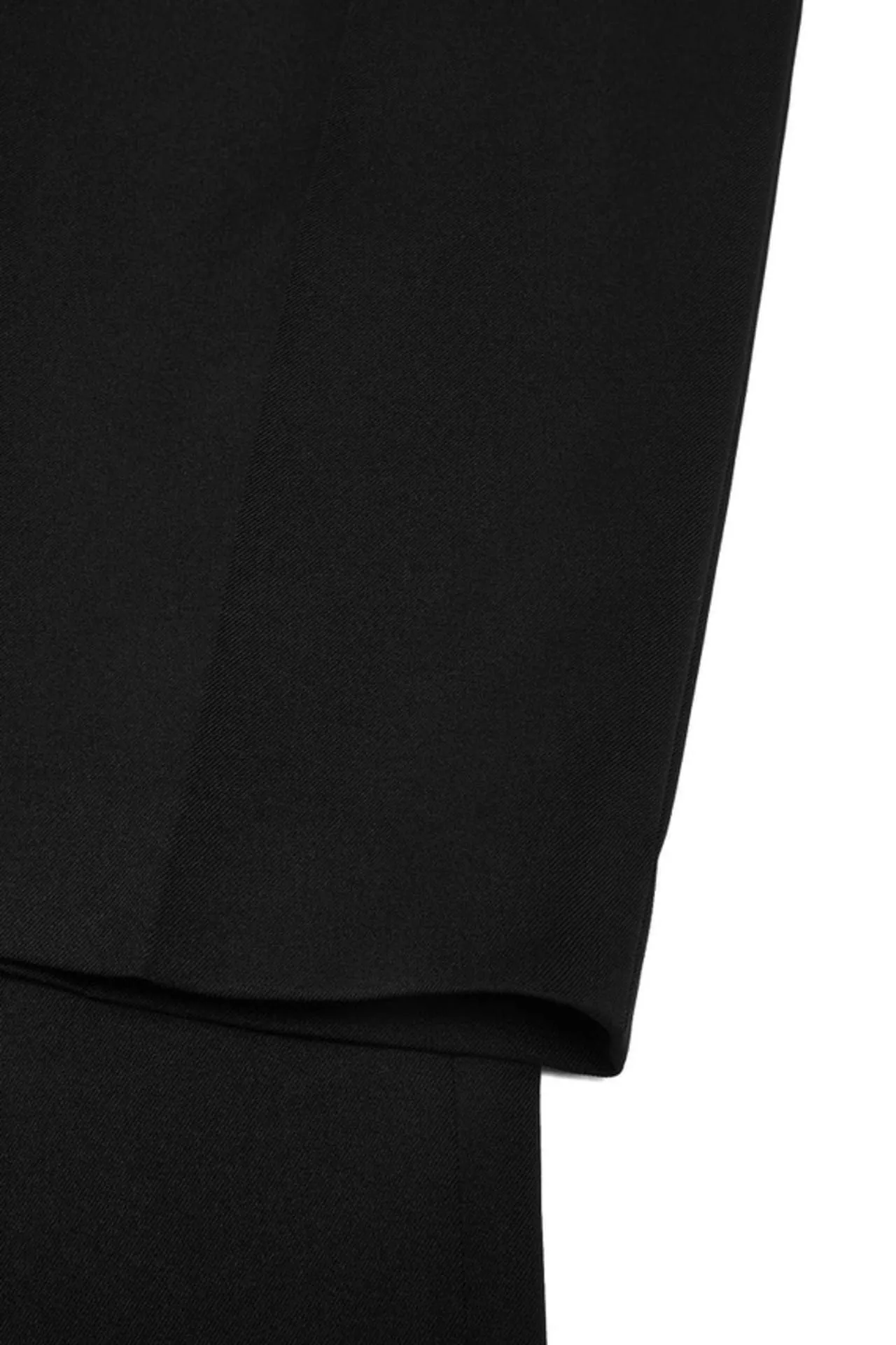 Teflon Slim Fit Twill Suit Pants