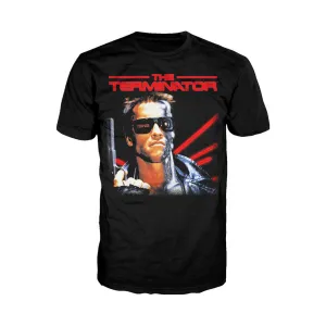 Terminator Classic Movie Poster Official Men's T-shirt (Black)