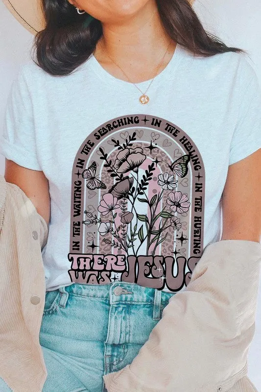 There Was Jesus Graphic Tee - Curvy 