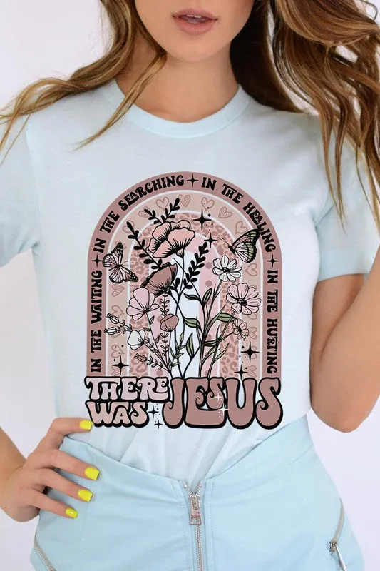 There Was Jesus Graphic Tee - Curvy 