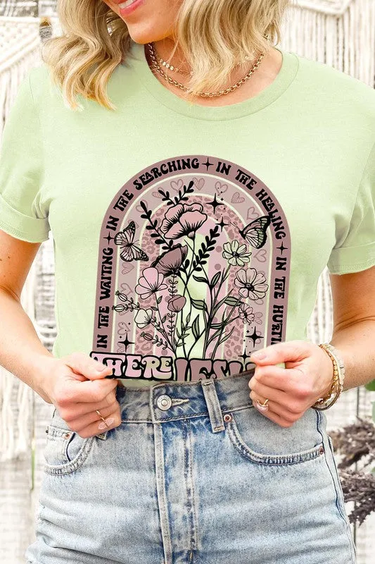 There Was Jesus Graphic Tee - Curvy 