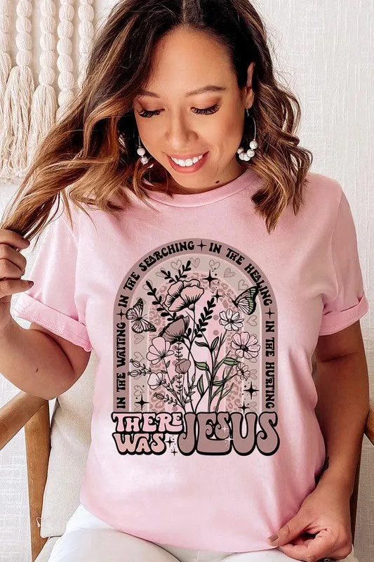 There Was Jesus Graphic Tee - Curvy 