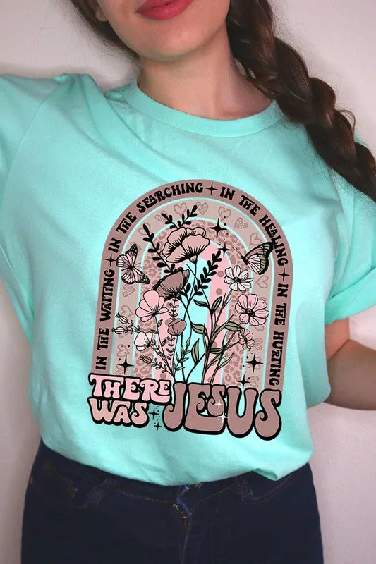 There Was Jesus Graphic Tee - Curvy 