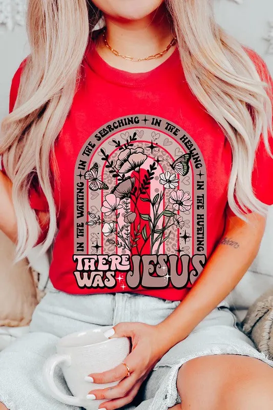 There Was Jesus Graphic Tee - Curvy 