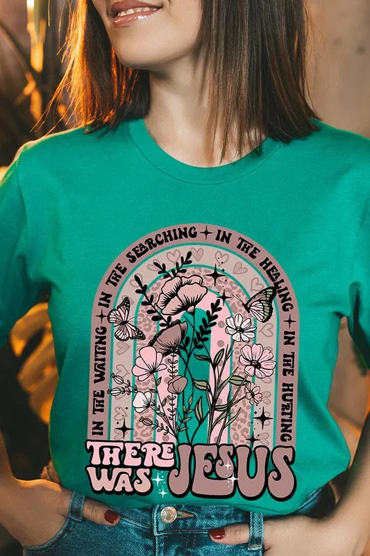 There Was Jesus Graphic Tee - Curvy 
