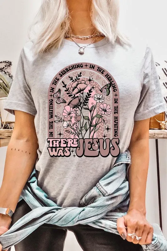 There Was Jesus Graphic Tee - Curvy 