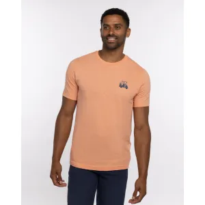 TRAVIS MATHEW MENS FALLTEE T-SHIRT - HEATHER MELON