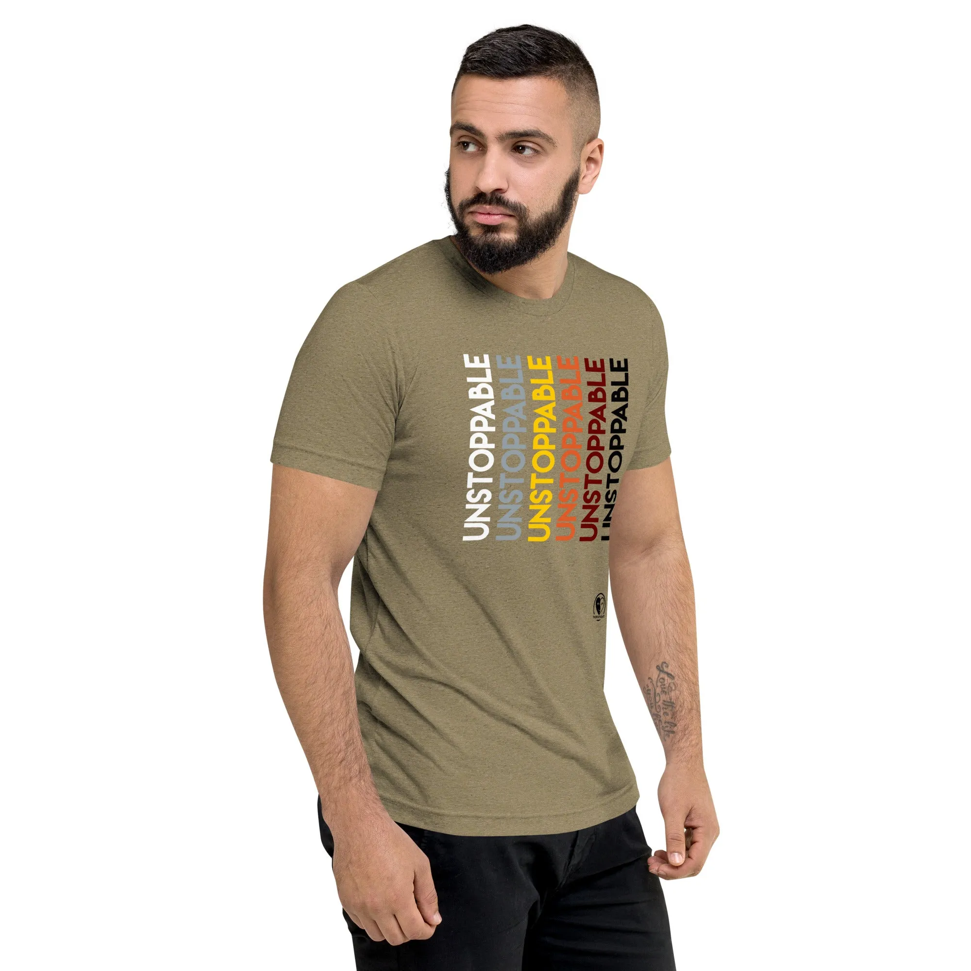 Unstoppable - Premium Tri-blend Short-Sleeve Unisex T-shirt