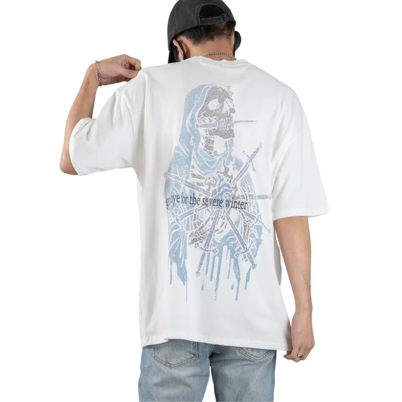 Urban Bold Skull Graphic T-Shirt