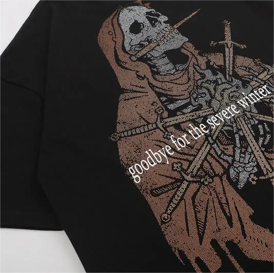 Urban Bold Skull Graphic T-Shirt