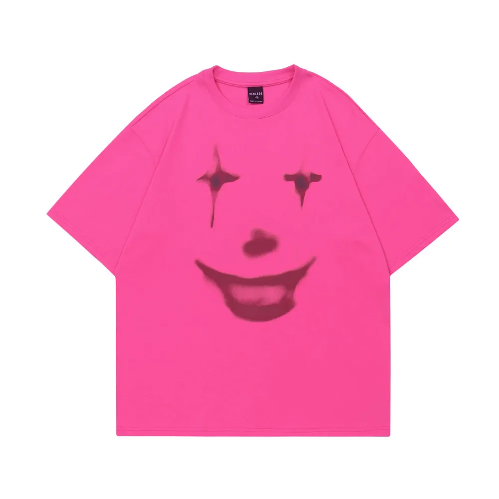 Urban Hip Hop Clown Graphic T-Shirt