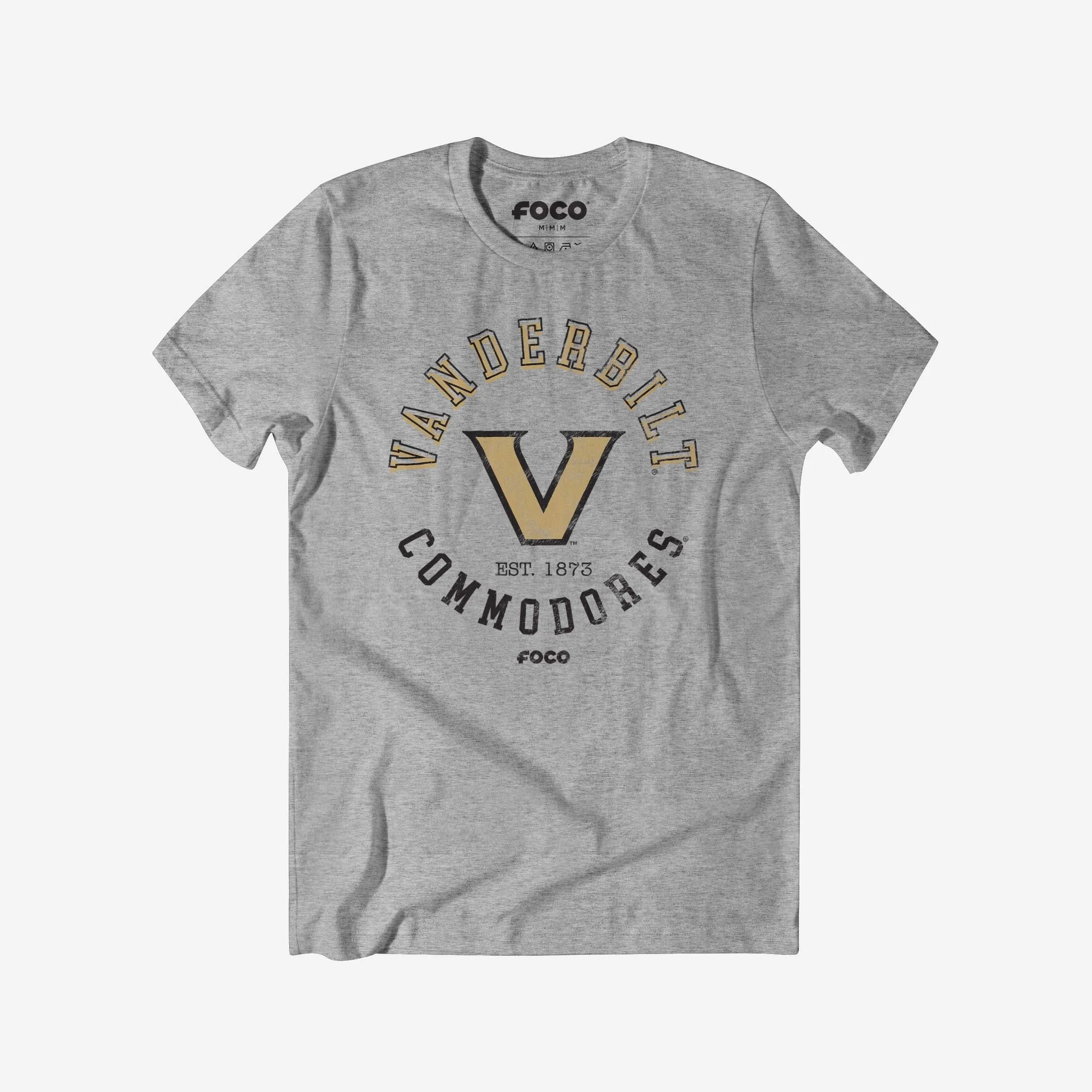 Vanderbilt Commodores Circle Vintage T-Shirt