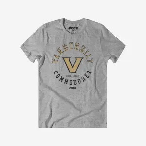 Vanderbilt Commodores Circle Vintage T-Shirt