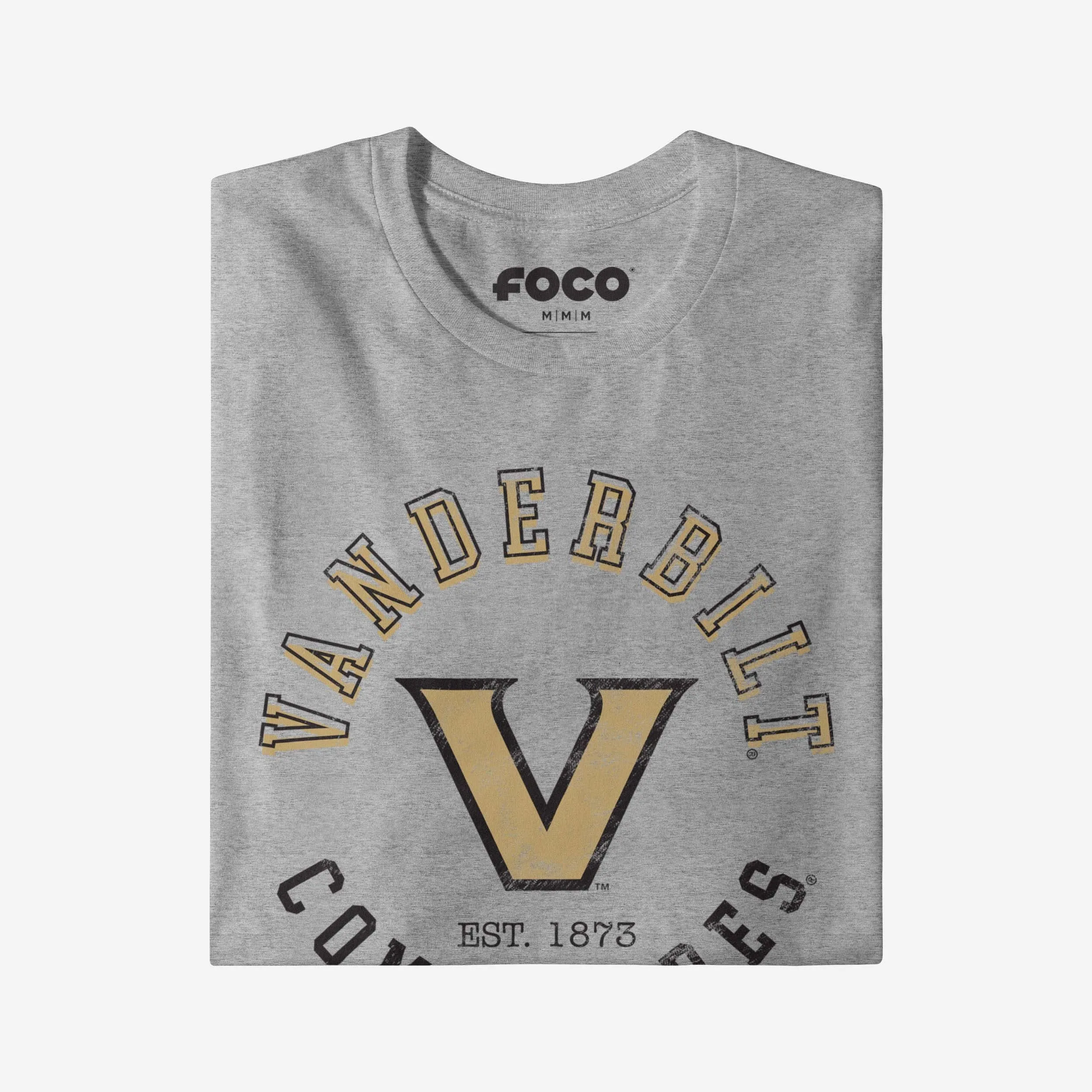 Vanderbilt Commodores Circle Vintage T-Shirt
