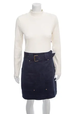 Veronica Beard Cream & Navy Dress SZ S