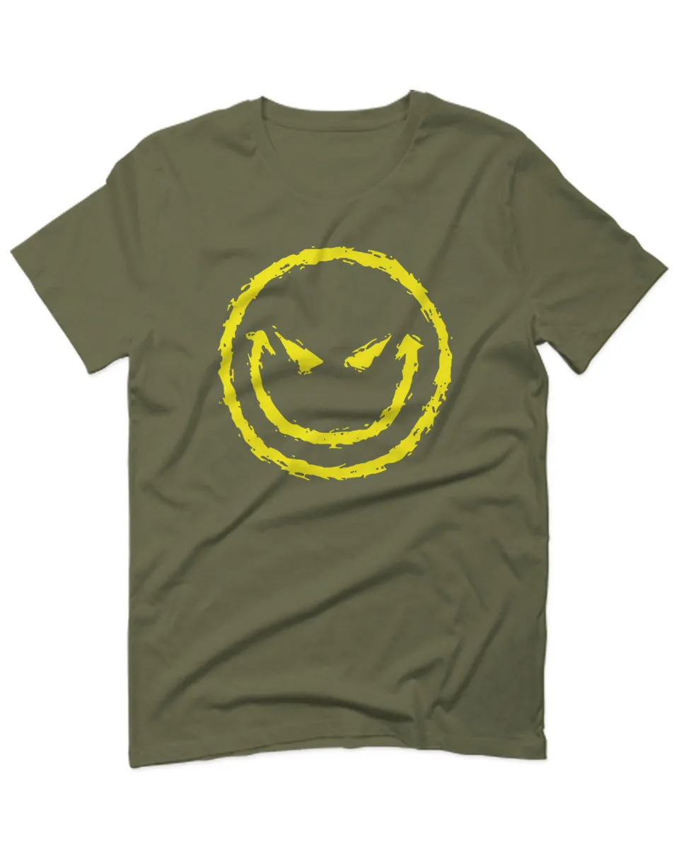 VICES AND VIRTUESS Funny Cool Graphic Evil Smile Workout trainig Gym Fitness For men T Shirt
