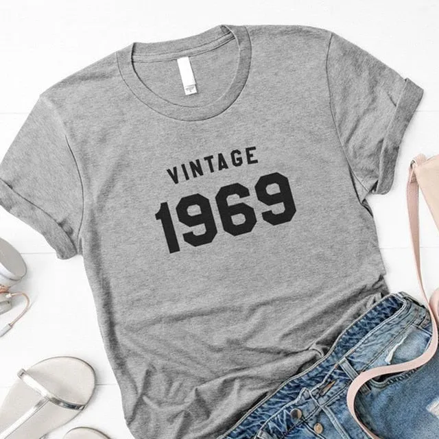 Vintage 1969 Birthday T-Shirt | 55th Birthday Party T-Shirt