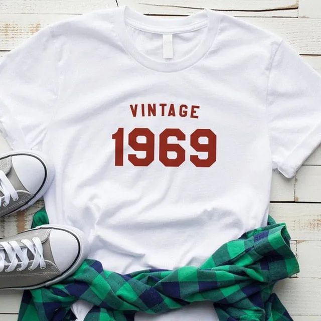 Vintage 1969 Birthday T-Shirt | 55th Birthday Party T-Shirt